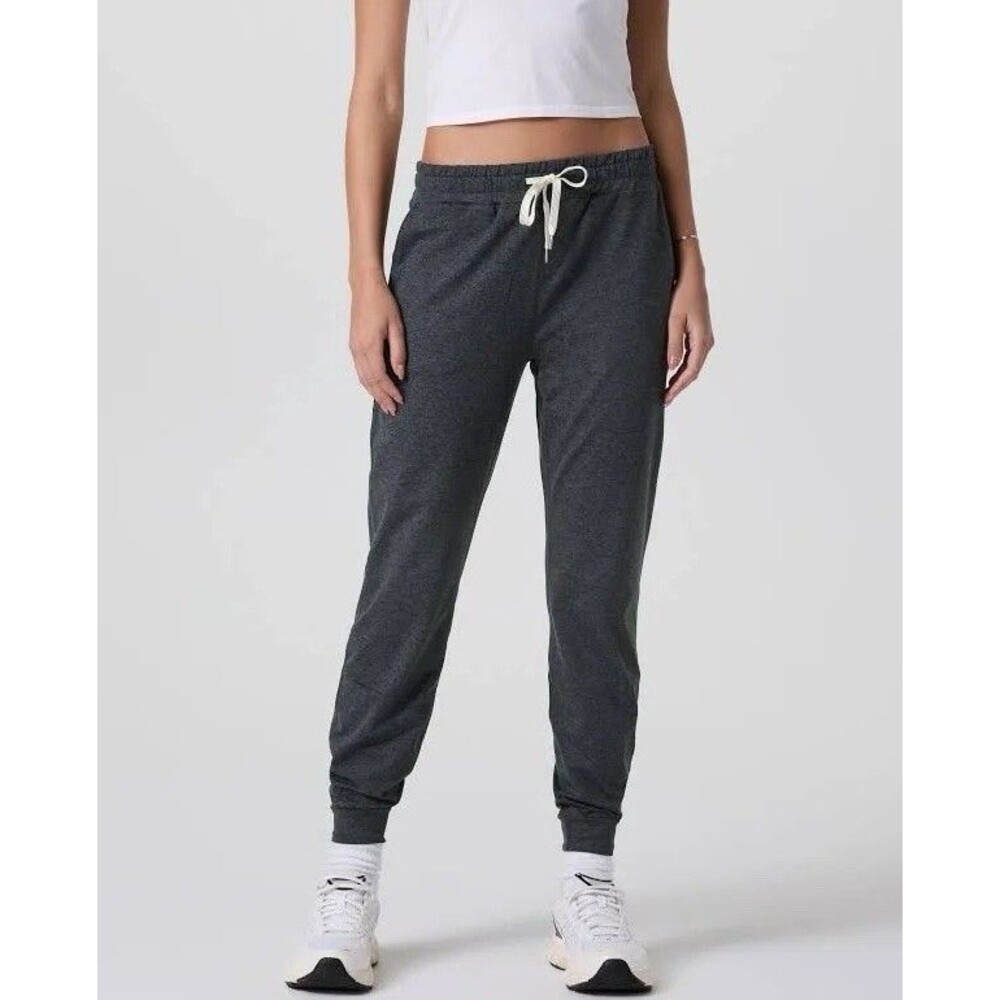 Vuori Women’s Small Charcoal Gray Performance Joggers Athleisure Comfort
